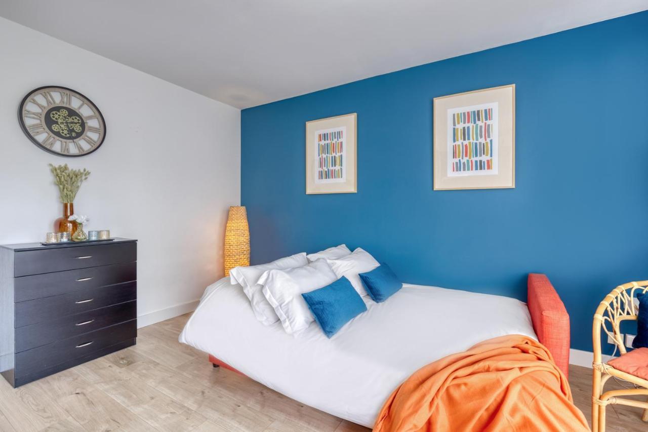 Le Bleu, Tres Bien Situe 1Mn Centre Commerciale, Disney Parking Gratuit Serris Bagian luar foto