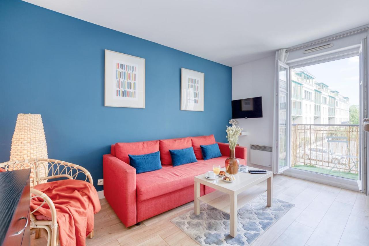 Le Bleu, Tres Bien Situe 1Mn Centre Commerciale, Disney Parking Gratuit Serris Bagian luar foto
