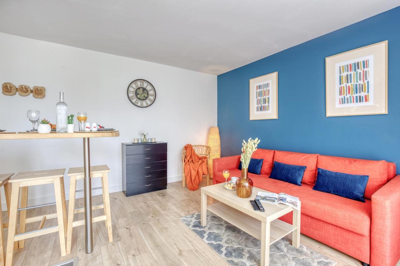 Le Bleu, Tres Bien Situe 1Mn Centre Commerciale, Disney Parking Gratuit Serris Bagian luar foto