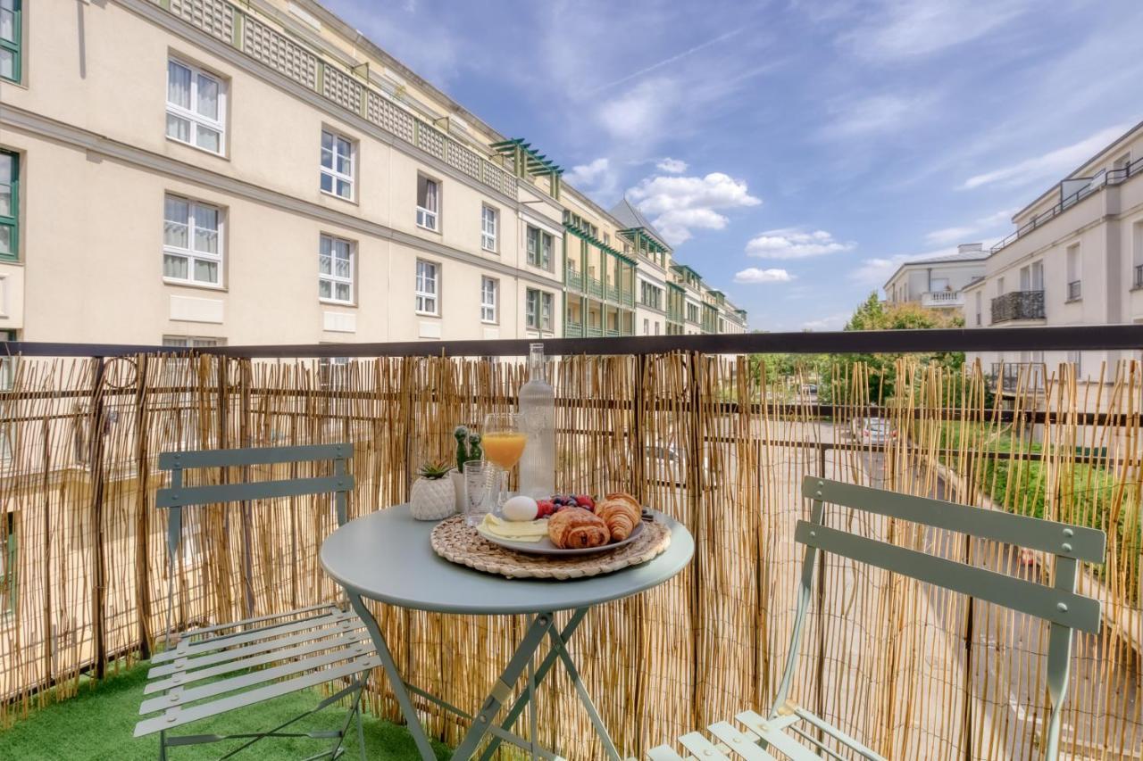 Le Bleu, Tres Bien Situe 1Mn Centre Commerciale, Disney Parking Gratuit Serris Bagian luar foto